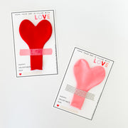Heart Balloon Valentine Cards - 12 Count