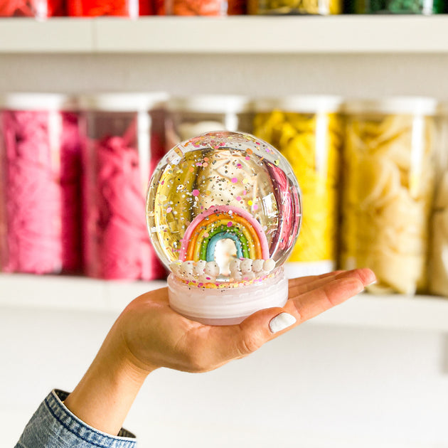 Kids Gift Glitter Globe Cottonwood Home