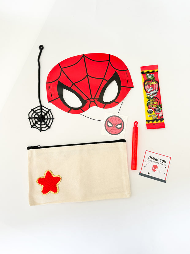 Spider Hero Party Favor Bag