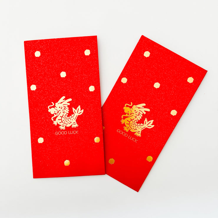 Good Luck Dragon Red Envelope
