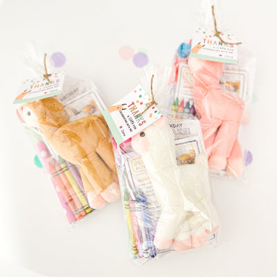 Llama Party Favor Bag
