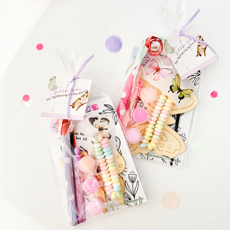 Butterfly Party Favor Bag