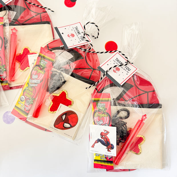 Spider Hero Party Favor Bag