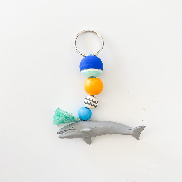 Whales + Dolphins Keychain Party Favor