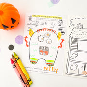 Just the Books - Kids Halloween Activity Booklet