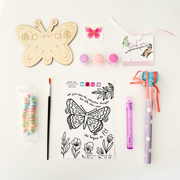 Butterfly Party Favor Bag