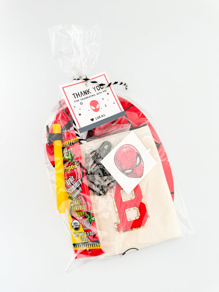 Spider Hero Party Favor Bag