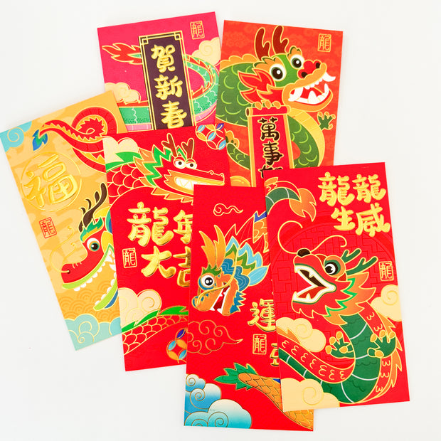 Chinese Dragon Red Envelope