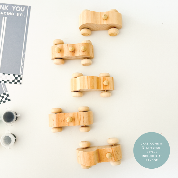 Race Car Painting Party Favor