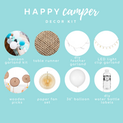 Party Kit - Happy Camper