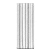 Party Paper Straw - Silver Foil