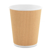 Party Paper Cup - Kraft Ripple