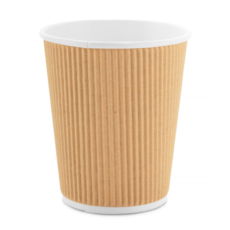 Party Paper Cup - Kraft Ripple