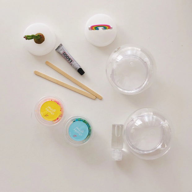 Kids Activity Kit -  Glitter Globe Kit - Single