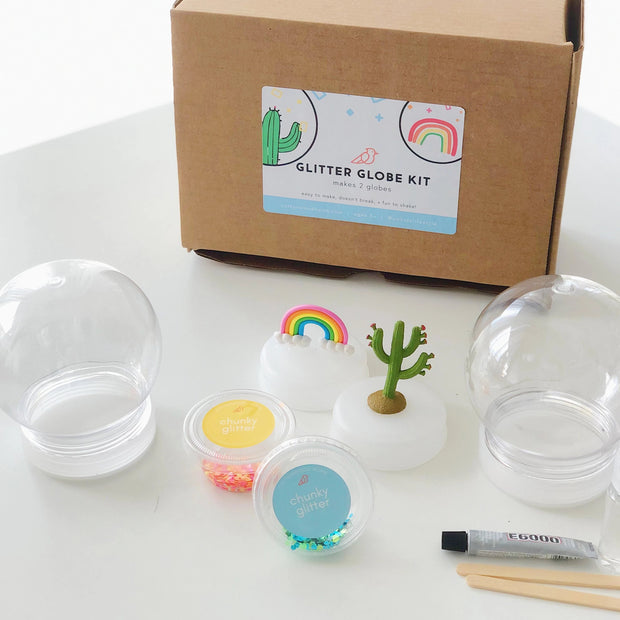 Kids Activity Kit -  Glitter Globe Kit