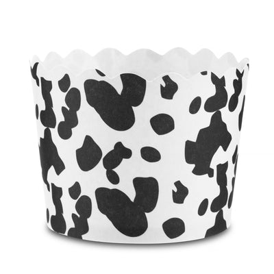 Snack Baking Cups, Cow Print