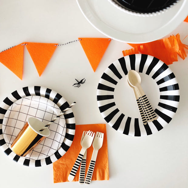 Party Garland - DIY Orange Felt Bunting