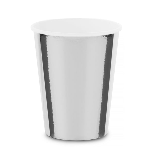 Party Paper Cup - Silver Foil