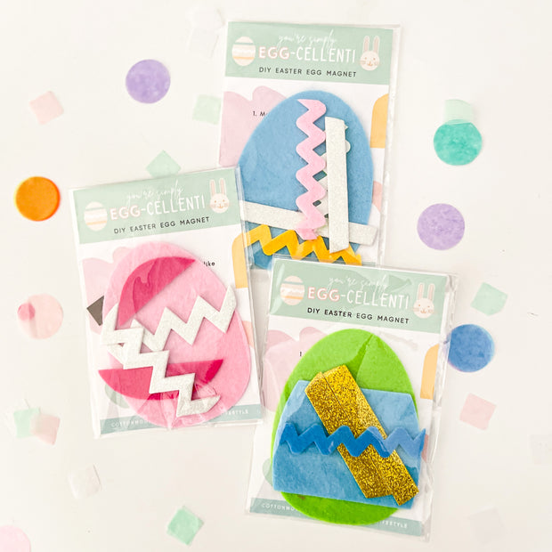 DIY Easter Egg Magnet - Set of 3