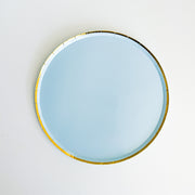 Sky Blue Cake Plates (Set of 8)