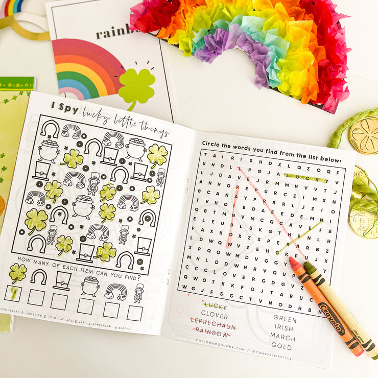 St. Patrick's Day Activity Set