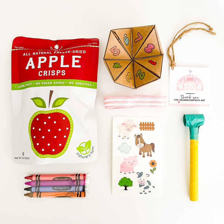 Farm Favor Bag - Pink