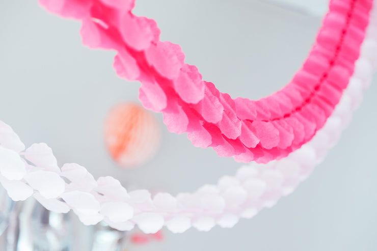 Party Garland - Pink Honeycomb Set