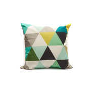 Geometric All Over Triangles Pillow