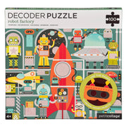 Kids Gift - Decoder Puzzle - Robot Factory