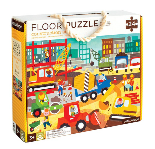 Kids Gift - Floor Puzzle - Construction Site