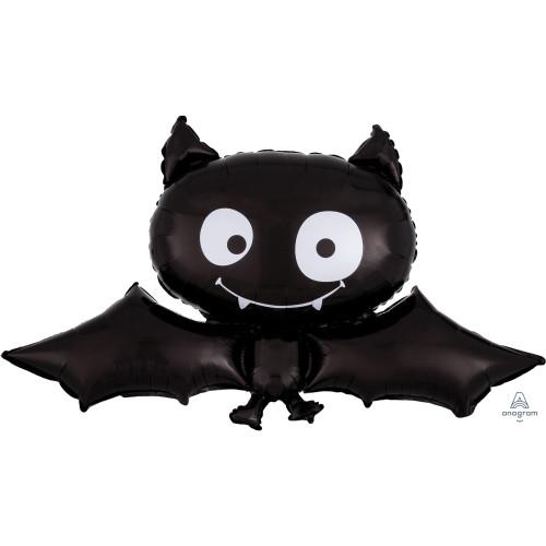 Halloween Bat Mylar Balloon