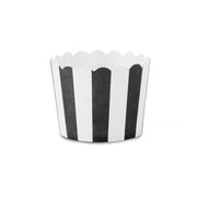 Party Cup - Snack Baking Cup - Black and White