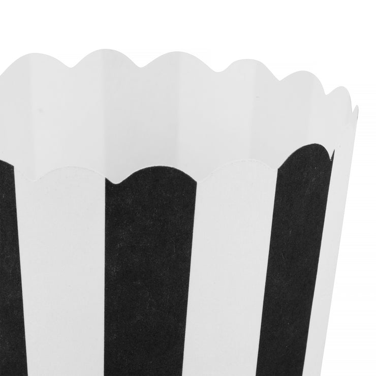 Party Cup - Snack Baking Cup - Black and White