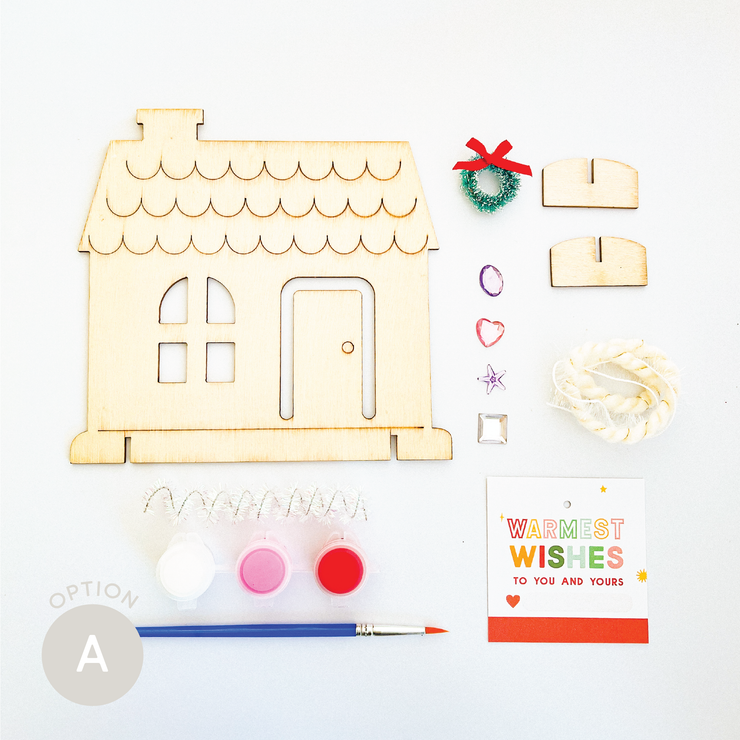 Gingerbread House Holiday Handout