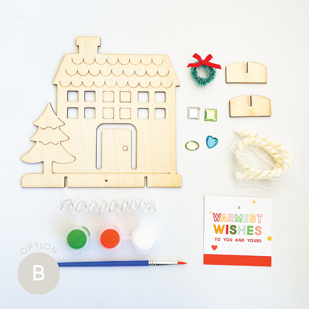 Gingerbread House Holiday Handout