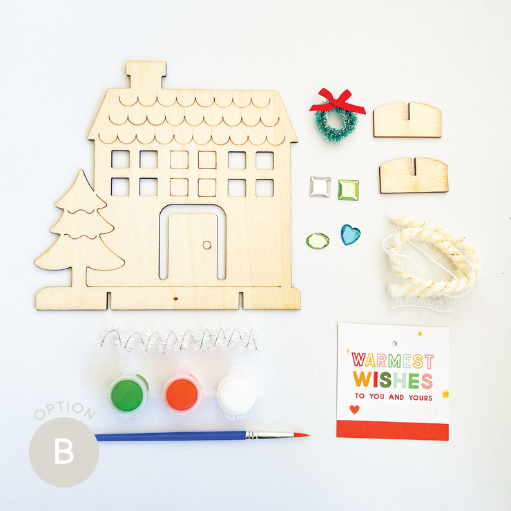 Gingerbread House Holiday Handout