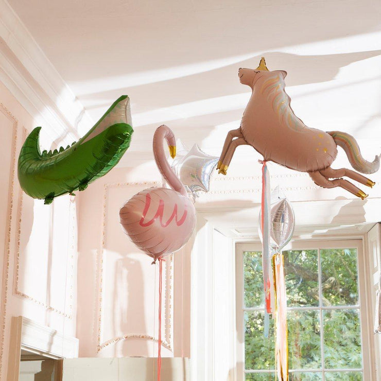 Party Balloon - Pink Flamingo Mylar Balloon