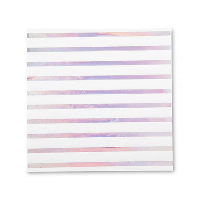 Party Napkin - Iridescent Stripe