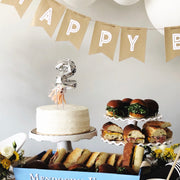 Cake Topper Set - Mini Number Balloon Set