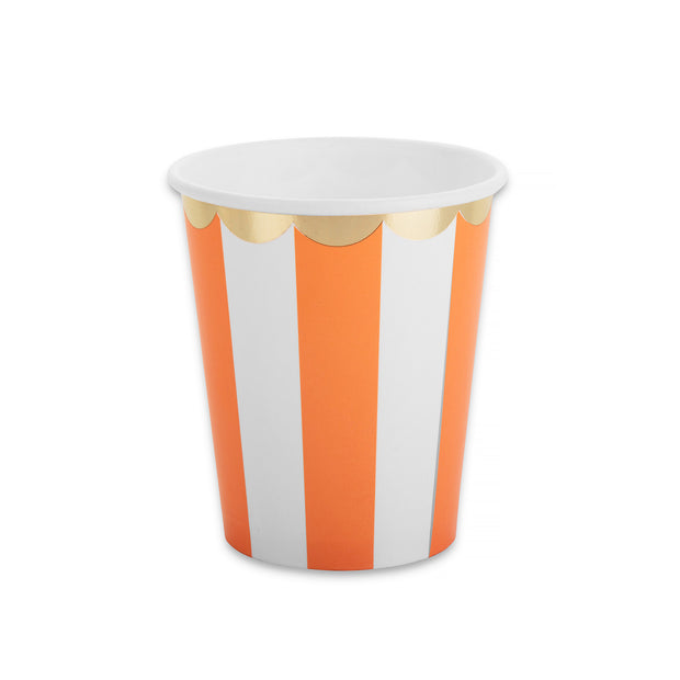 Party Paper Cup - Coral Stripe